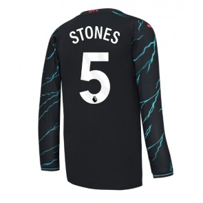 Manchester City John Stones #5 Rezervni Dres 2023-24 Dugim Rukavima